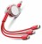 Everyonic S_S Retractable 3-in-1 Turbo Charging Cable 1.2 m Micro USB Cable 1.2 m HDMI Cable(Compat