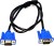 Fexy Male to Male VGA Cable 1.5 Meter, Support PC/Monitor/LCD/LED, Plasma, Projector, TFT 1.5 m VGA