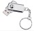 Karibu Metal Swivel Pendrive 4 GB Pen Drive(Silver)