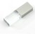 Karibu Crystal Pen Drive 4 GB Pen Drive(Silver)