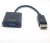 RSR Infosolutions Display Port Male to VGA Female Cable Adapter for PC Laptop (Black) 0.3 m VGA Cab