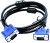 CUDU 15 Pin Male to Male 1.5 Meter VGA Cable for Computer Monitors,Televisions,Desktop, Laptop, Pro