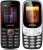 GFive U873 & U331 Combo of Two Mobiles(Black Red : Black)