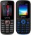 Gfive U873 & U229 Combo of Two Mobiles(Black Red : Black Blue)