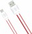 Tp troops TP-2205 1 m Power Cord(Compatible with Mobile, laptop, White, Orange, One Cable)