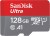 SanDisk Ultra 128 MicroSDXC Class 10 120 Mbps  Memory Card
