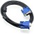 DRMS STORE 3 Meter VGA Cable 15 Pin Male to Male VGA 3 m VGA Cable(Compatible with computer, laptop
