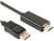Generix DP Male to HDMI Male Cable Gold Plated DP 1.2 Display Port to HDMI Cable, 1080P Full HD Vid