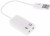Tablor 7.1 Channel USB External Sound Card Audio Adapter with Mic (White) USB Adapter(White)