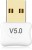 OcAfee 5.0 BLUETOOTH USB Adapter(White)