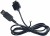 TECH AURA 4454445 1 m Power Cord(Compatible with PS Vita, Black)