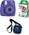 FUJIFILM Instax Mini Mini 8 Grape Instant Film Camera with10x1 film and Pouch Instant Camera(Purple