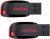 CLOSHI SANDISK CRUZER BLADE 64 GB USB 2.0 64 Pen Drive(Black, Red)