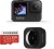GoPro Hero 9 with Max lens Mod and 128gb Micro SD Card Sports and Action Camera(Black, 23.6 MP)