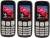 GIVA G2 Pack of Three Mobiles(Black)