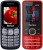 HOTLINE H312 & H6700 Combo of Two Mobiles(Blue : Red)