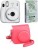 FUJIFILM Instax Mini Instax Mini 11 with Red Pouch and 10X1 film Instant Camera Instant Camera(Whit
