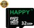 HAPPY MEMORIES 32GB 32 GB MicroSD Card Class 10 15 MB/s  Memory Card