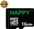 HAPPY MEMORIES 16GB 16 GB MicroSD Card Class 10 15 MB/s  Memory Card