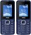 Jmax Super 6 Combo of Two Mobiles(Blue : Blue)