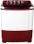 kinger 8.5 kg Semi Automatic Top Load Maroon(Washing Machine 8.5 kg with Dryer 5 Star Consumption &