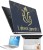 FineArts Lord Ganesh H039 4 in 1 Laptop Skin Pack with Screen Guard, Key Protector and Palmrest Ski