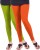 lux lyra legging(orange, light green, solid) LYRA_SILK_15_17_FS_2PC