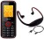 I Kall K18 with MP3/FM Player Neckband(Black & Red)