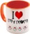 sky trends gift for mother/mummy/mom for mother's day printed ceramic coffee 350 ml ceramic mug(350