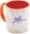 sky trends amit birthday gift orange coffee 350 ml ceramic mug(350 ml)