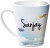hot muggs simply love you sanjay conical ceramic mug(315 ml)