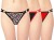 selfcare women thong multicolor panty(pack of 3) 610