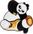 Microware Kungfu Panda Shape 8 GB Pen Drive