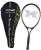 vector x vxt 520 25 inches with full cover black, yellow strung tennis racquet(pack of: 1, 228 g)