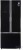 Hitachi 510 L Frost Free Side by Side Inverter Technology Star Refrigerator(Glass Black, R-WB550PND