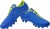 nivia dominator football shoes for men(green, blue)