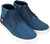 u.s. polo assn suede mid top casuals for men(blue)