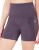 amante solid women grey sports shorts ABT17104 DARK GREY