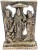 art n hub brass antique look hindu god shri ram darbar statue lord rama sita laxman and hanuman dar