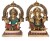 collectible india laxmi ganesh idol brass sculpture deity india lord hindu god figurine decorative 