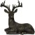 art n hub fengshui luck symbol deer animal statue interior décor gift item decorative showpiece  -