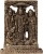 art n hub ram darbar / lord rama ,sita, laxman and hanuman idol god statue decorative showpiece  - 