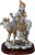 art n hub lord krishna makhan chor shri krishan with cow idol god statue decorative showpiece  -  1