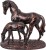 art n hub horse baby horse pair pet animal figure statue décor gift item decorative showpiece  -  