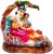 art n hub lord radha krishna / radhey krishan couple idol god statue gift decorative showpiece  -  