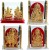 art n hub set of 4 idol god shiv parivar/maa durga/radha krishna/ganesha decorative showpiece  -  6