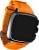intex irist black & orange smartwatch(orange strap regular)