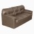 godrej interio rio plus 3seat s1n lth burgand leatherette 3 seater  sofa(finish color - burgundy)