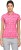 puma printed women polo neck pink t-shirt 59233602
