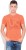 lee printed men round neck orange t-shirt L18500D278EQ